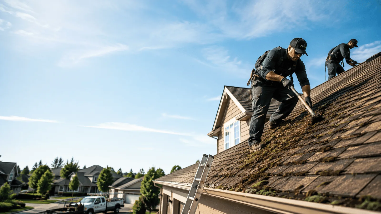 Roof Moss Removal in Saint Peters, MO near me
